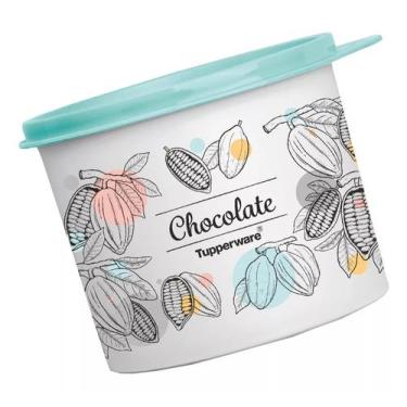 Imagem de Tupperware Redondinha 500ml Chocolate, Pascoa