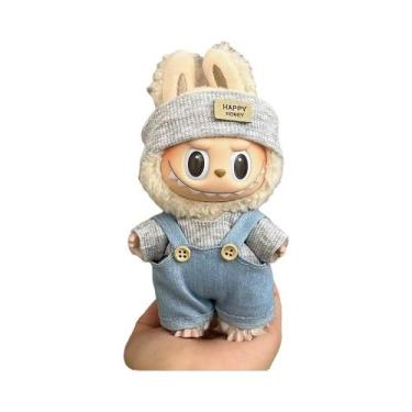 Imagem de Conjunto Casual De Roupa E Acessórios Estilosos Labubu De 17cm Para Cr