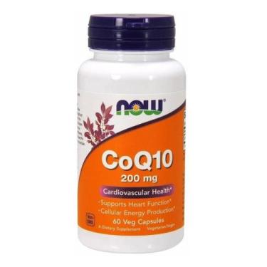 Imagem de Coenzima Coq10 200mg 60 Veg Caps - Now Foods - sku 0417