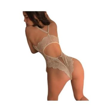 Imagem de Conjunto De Lingerie Sexy Feminina Com Calcinhas De Renda Sem Costura 