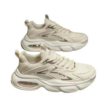 Imagem de Tênis Casuais Masculinos Para Aumentar a Altura, Solado Grosso, Confor