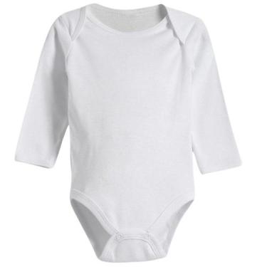 Imagem de Body Roupa de Bebê Manga Longa Suedine 100% Algodão Enxoval - Koala Ba