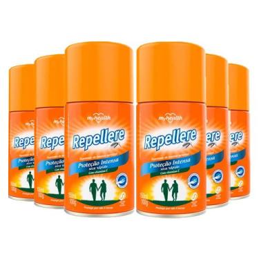 Imagem de Kit Repelente de Insetos Repellere Proteção Intensa Aerossol 150ml 6 U