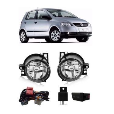 Imagem de Kit Farol Milha Neblina Fox 2003 2004 2005 2006 2007 2008 - Suits