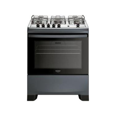 Imagem de Fogão Supreme Bivolt 5 Bocas Automático Mesa de Inox Dako, Titanium, B
