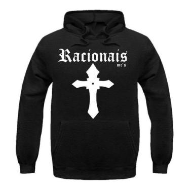Imagem de Blusa De Moletom Racionais Mcs Unissex Infantil e Adulto Rap Favela - 