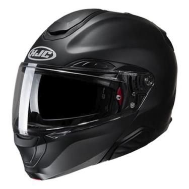 Imagem de Capacete Hjc Rpha 91 Solido Preto Fosco 56 F016