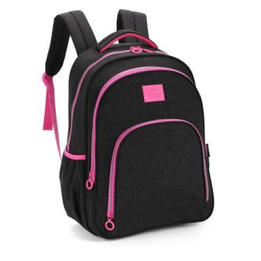 Imagem de Mochila Juvenil Laptop Up4you Preta MJ47451UP
