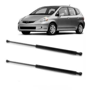 Imagem de Par Amortecedor Mola Pistão Da Tampa Porta Mala Honda Fit 2003 A 2008 