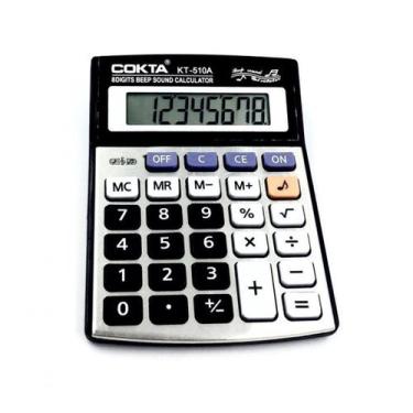 Imagem de Calculadora Eletrônica 12 Dígitos - KT-510A - Cokta