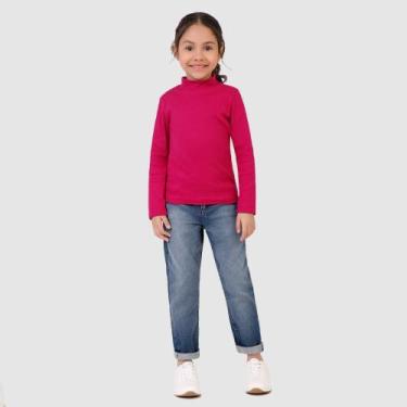Imagem de Calça Infantil Menina Jeans - Malwee, 8, Azul escuro