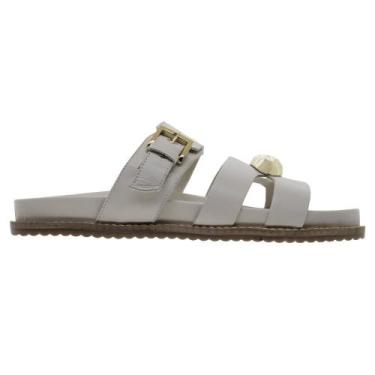 Imagem de Sándalia Papete Feminina Ana Laura 25180 Offwhite, 36, Offwhite