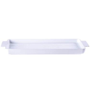 Imagem de Travessa Retangular com Alças Porcelana Branca Tramontina 28x15cm Maria Augusta