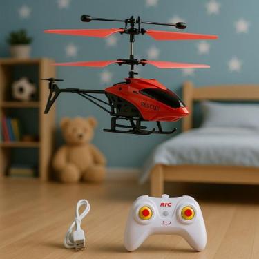 Imagem de Helicóptero De Controle Remoto Mini Drone De Suspensão Para Diversão I