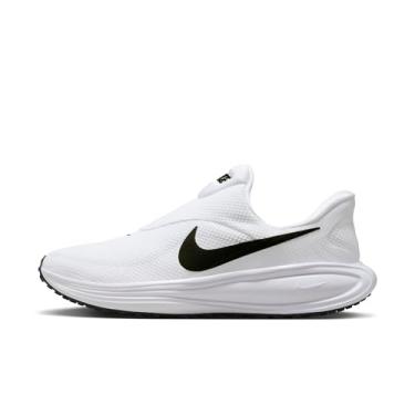 Imagem de Nike Tênis de corrida masculino Revolution 8 Road, Branco/Preto/Cinza, 37