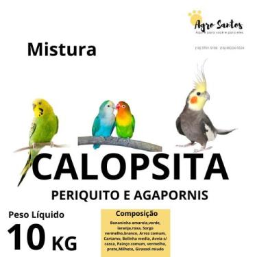 Imagem de mistura para calopsita e periquitos 10 quilos - propria