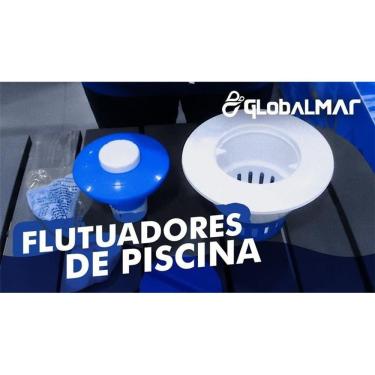 Imagem de Margarida Clorador Dosador Flutuante C/Cesto Sodramar