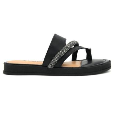 Imagem de Tamanco Feminina Dakota Original Papete Confortavel Flat 081, 38, Pret