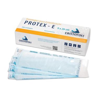 Imagem de Envelope Protex-E Cristófoli 200 unidades para Esterilização Diversos 
