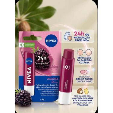 Imagem de NIVEA Amora Shine hidratante labial