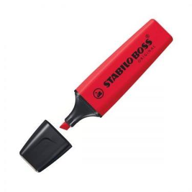 Imagem de Pincel marca texto Boss - Real Red - 70/48 - Stabilo