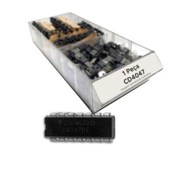 Imagem de 5x Circuito Integrado CD4047 Multivibrador CMOS - DIP14 - CHIPSCE