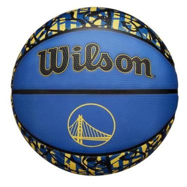 Imagem de Bola de Basquete Wilson NBA GRAFFITI Golden State Warriors