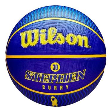 Imagem de Bola de Basquete Wilson NBA Stephen Curry 30 Warriors