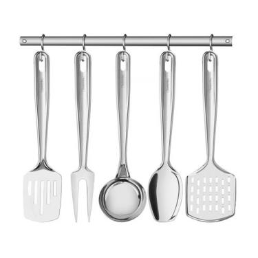 Imagem de Jogo de Utensílios Tramontina Inox 5 Peças - Extrata 66815/700