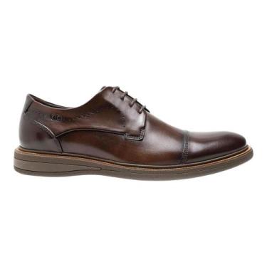 Imagem de Sapato Social Democrata Metropolitan Bay Marrom Masculino, Brown, 42