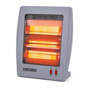 Imagem de Aquecedor de Ar de Ambiente Quartzo 36cm 220V Cinza 2 Temperaturas Dis