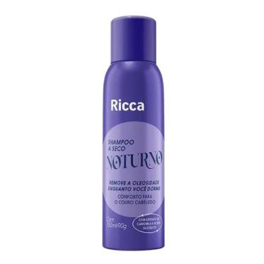 Imagem de Shampoo a Seco Noturno Ricca Antioleosidade 150ml Extrato de Camomila