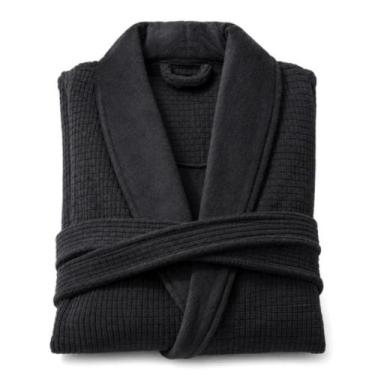 Imagem de Roupão Toque Aveludado Com Manga Longa D'Luxe P - Preto - Kacyumara, R