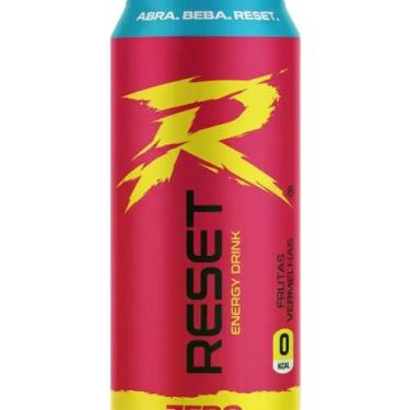 Imagem de Energy drink zero acucar frutas vermelhas 473ml - reset