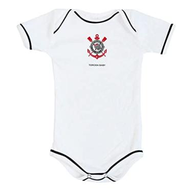 Imagem de Body Corinthians Oficial Branco - Torcida Baby