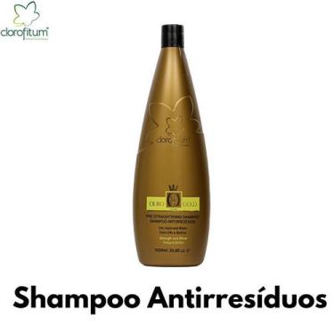 Imagem de Shampoo Antirresíduos 1000ml Ouro 24K Gold - Clorofitum