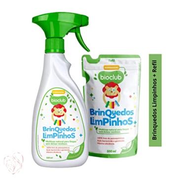 Imagem de Brinquedos Limpinhos + Refil Sache 500ML Bioclub Natural