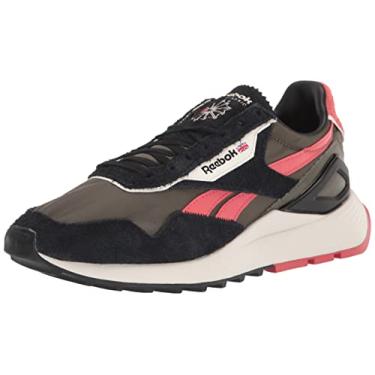 Imagem de Reebok Tênis feminino clássico Legacy, Armgrn/Rhodon/Cblack, 10.5 Women/9 Men