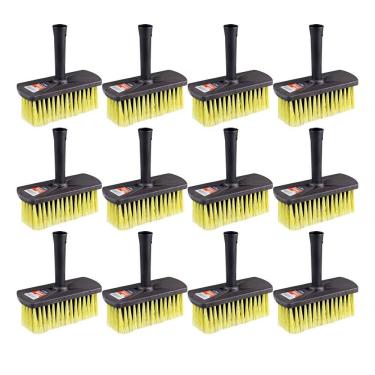 Imagem de 12 Trincha Broxa Para Pintura Rusticas Pedreiro 15cm Atlas