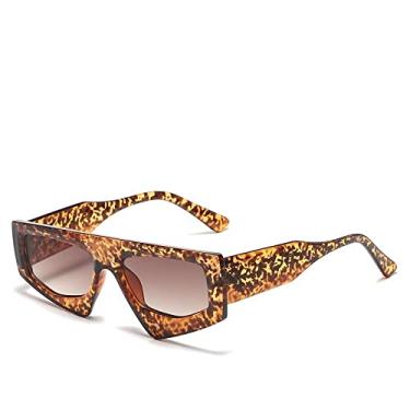 Imagem de Óculos de sol poligonais de personalidade Triângulo irregular olho de gato moda óculos de sol de tiro de rua tendência da moda óculos de sol all-match, 1, tamanho único