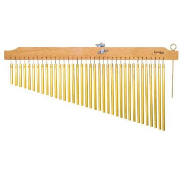 Imagem de Tycoon 36 Sinos cromados e dourados com barra de carvalho siam natural