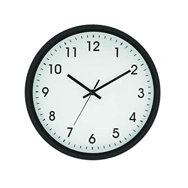 Imagem de Relógio de Parede Preto 30Cm 17838 Yangzi 25522, black