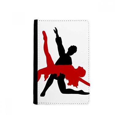 Imagem de Carteira Art Duet Dance Social Dancing Passport Holder Notecase Burse Carteira Capa Cartão, Multicolor
