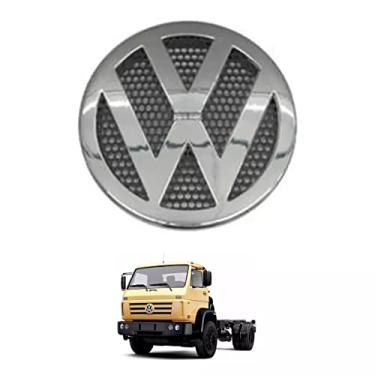 Imagem de EMBLEMA FRONTAL CAMINHAO VW WORKER 8100 8120 8150 13150 13170 13180 15170 15180 17210 17300 17220 230MM CROMADO