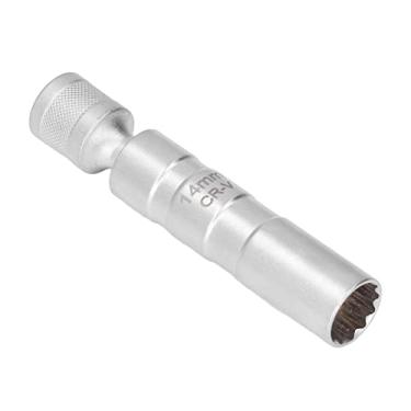 Imagem de Ferramenta de soquete de vela de ignição, soquete de vela de ignição à prova de ferrugem para instalação (14 mm/0,55 pol.)