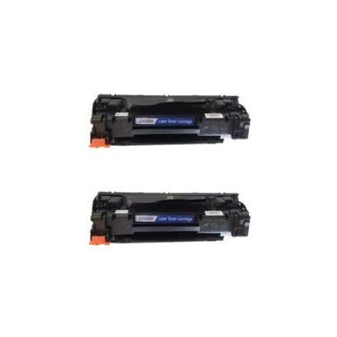 Imagem de KIT 2 TONER COMPATÍVEL NOVO CB435A CB436A CE285A UNIVERSAL | P1005 P1505 M1120 M1212 M1130 | PREMIUM 1.8K