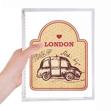 Imagem de Carimbo de Londres do Reino Unido, Caderno de Folhas Soltas, Diário Recarregável