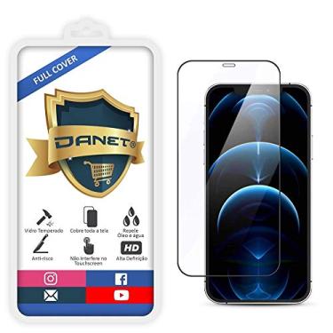 Imagem de Película De Vidro Temperado 3D Full Cover Para Iphone 12 Pro Max com Tela de 6.7" Polegadas - Proteção Blindada Top Premium Que Cobre Toda A Tela