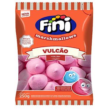Imagem de Marshmallows Vulcão Rosa Volcán 250g - Fini