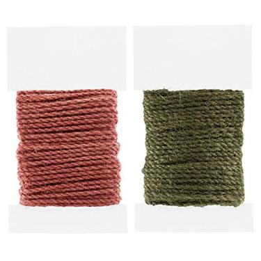 Imagem de Corda de juta Paracord Planet – 2 mm de diâmetro – Pacote com 5 e 50 metros – Disponível em uma variedade de cores